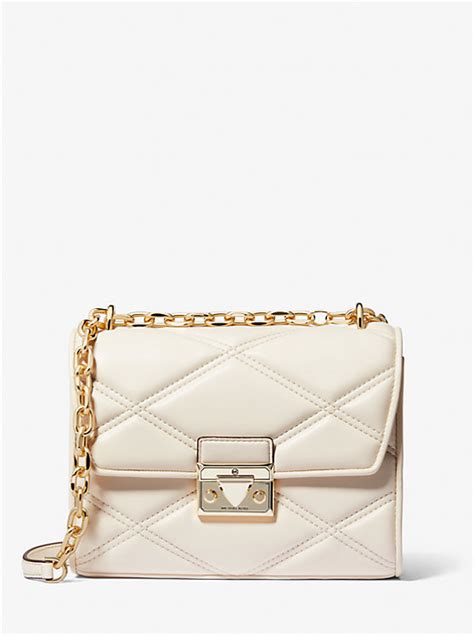 michael kors serena large bag|Serena Small Quilted Crossbody Bag .